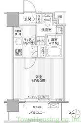 コスモグランス南品川の物件間取画像